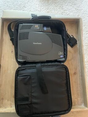 View Sonic  Black DLP Projector - Portable Presentation Projector